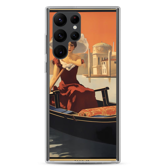 Samsung Case - Vintage Adverts - Venice Gondola