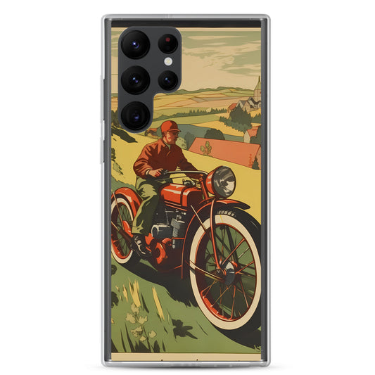 Samsung Case - Vintage Adverts - Motorcycle