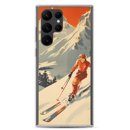 Samsung Case - Vintage Adverts - Skiing