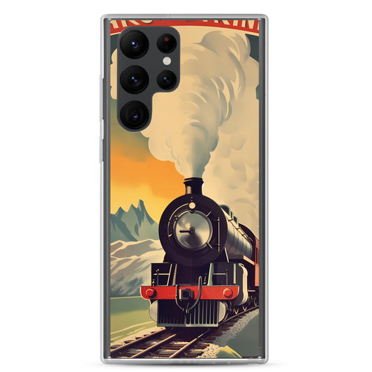 Samsung Case - Vintage Adverts - Train