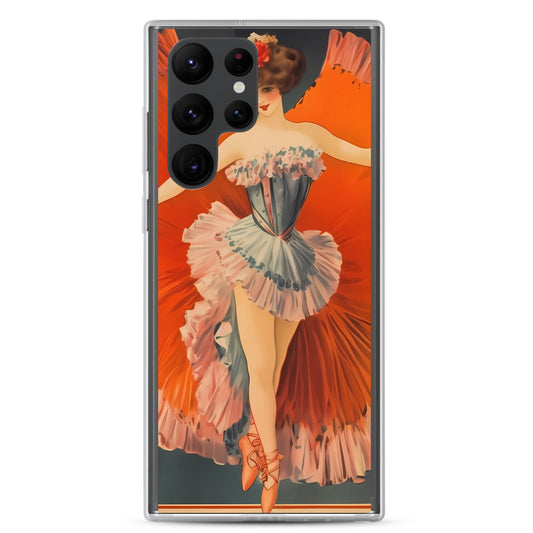 Samsung Case - Vintage Adverts - Ballet Dancer