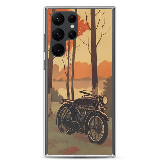 Samsung Case - Vintage Adverts - Motorbike