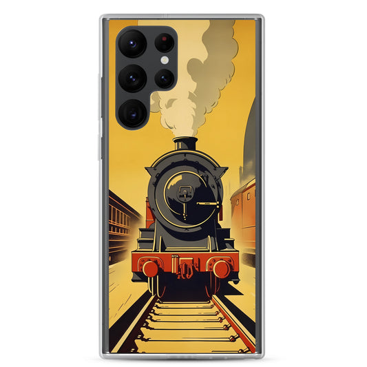Samsung Case - Vintage Adverts - Locomotive