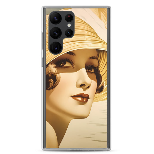 Samsung Case - Vintage Adverts - Beach Girl