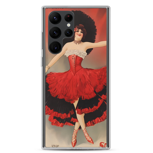 Samsung Case - Vintage Adverts - Moulin Rouge Dancer