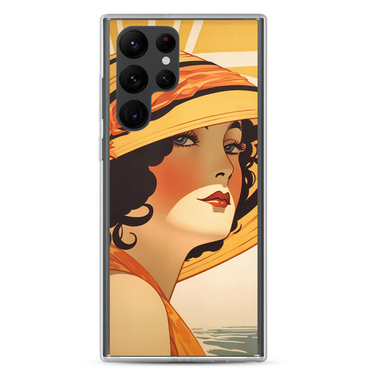 Samsung Case - Vintage Adverts - Beach Girl