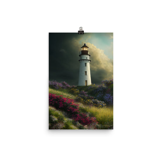 Enhanced Matte Poster - Lighthouse