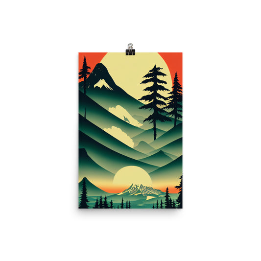 Enhanced Matte Poster - Landscapes