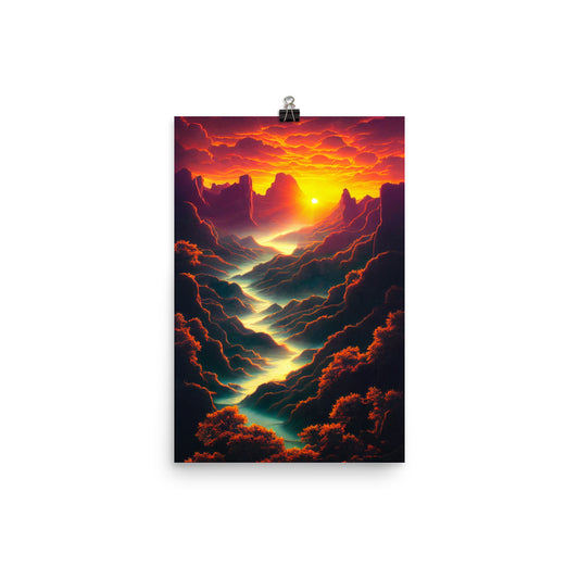Enhanced Matte Poster - Landscapes
