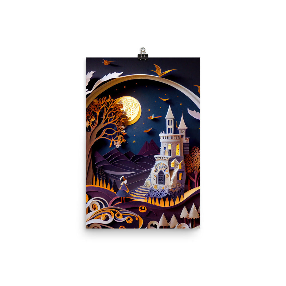Enhanced Matte Paper Poster - Paper Art