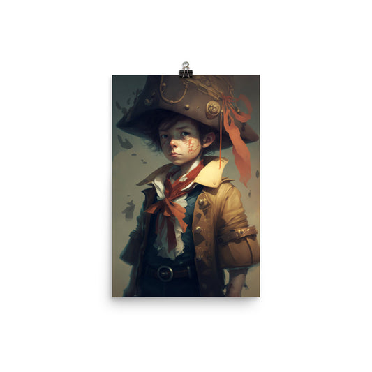 Enhanced Matte Paper Poster - Pirate Boy