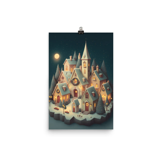 Enhanced Matte Paper Poster - Christmas