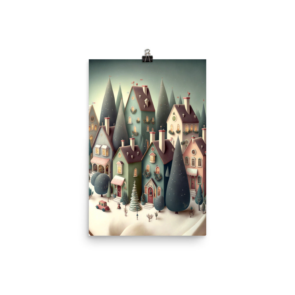 Enhanced Matte Paper Poster - Christmas