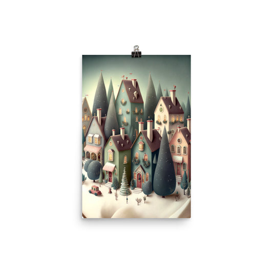 Enhanced Matte Paper Poster - Christmas