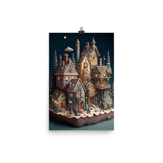 Enhanced Matte Paper Poster - Christmas