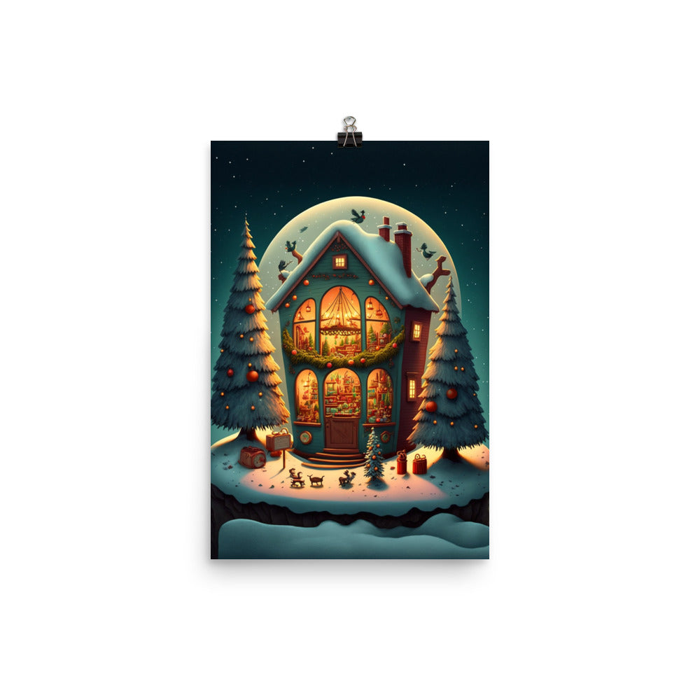 Enhanced Matte Paper Poster - Christmas