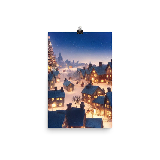 Enhanced Matte Paper Poster - Christmas