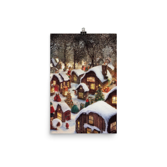 Enhanced Matte Paper Poster - Christmas