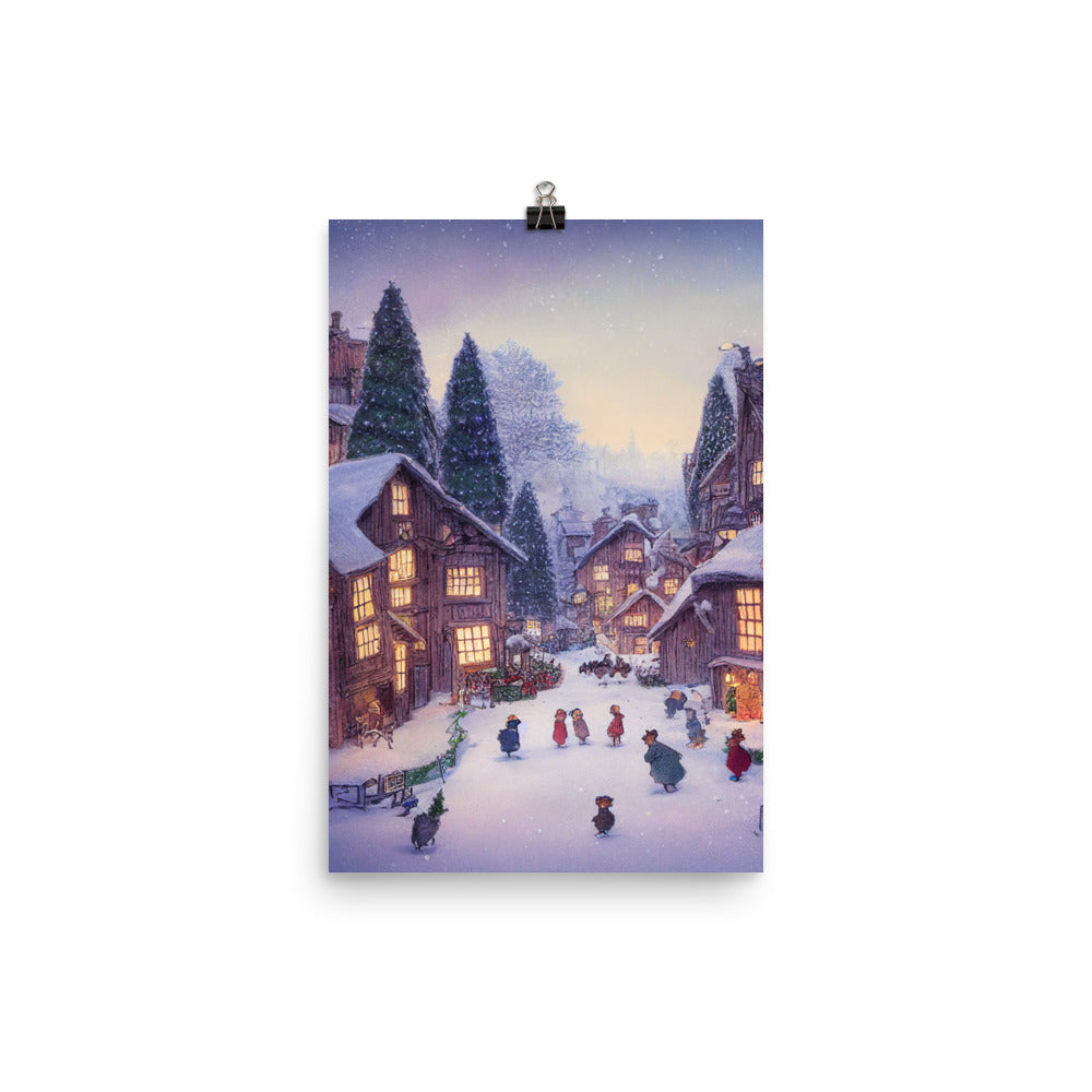 Enhanced Matte Paper Poster - Christmas