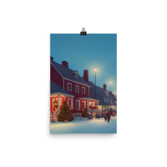 Enhanced Matte Paper Poster - Christmas