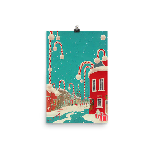 Enhanced Matte Paper Poster - Christmas
