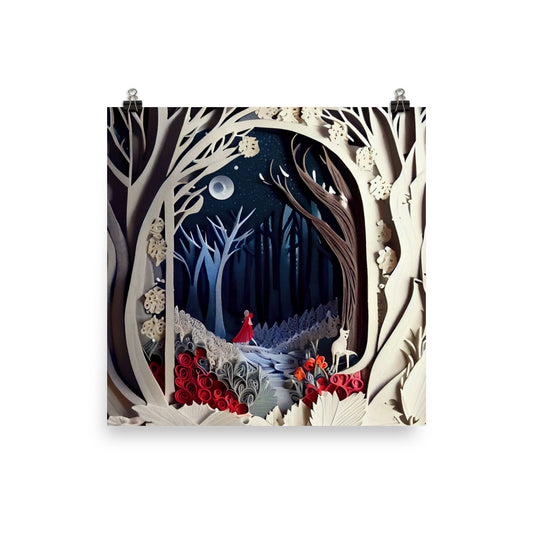 Enhanced Matte Paper Poster - Paper Art