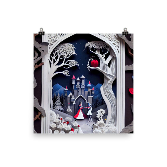 Enhanced Matte Paper Poster - Paper Art