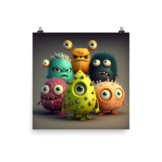 Enhanced Matte Paper Poster - Kids Room