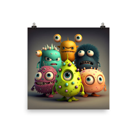 Enhanced Matte Paper Poster - Kids Room