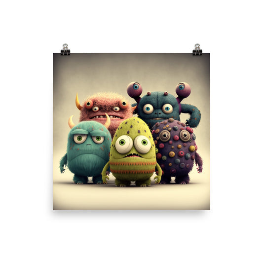 Enhanced Matte Paper Poster - Kids Room
