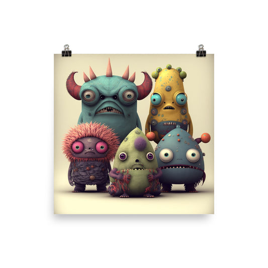 Enhanced Matte Paper Poster - Kids Room