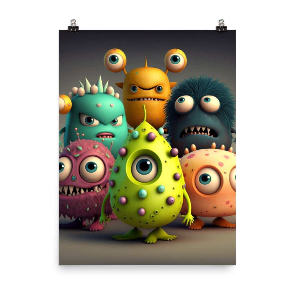 Enhanced Matte Paper Poster - Kids Room