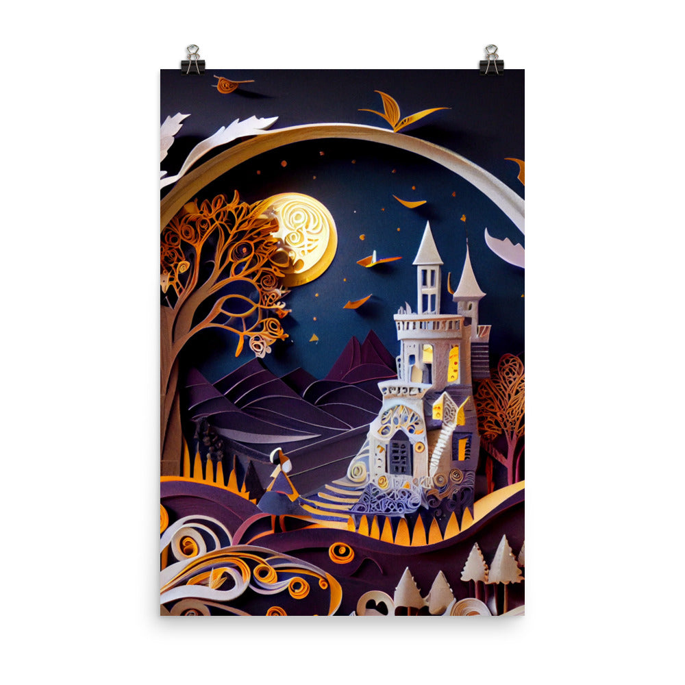 Enhanced Matte Paper Poster - Paper Art