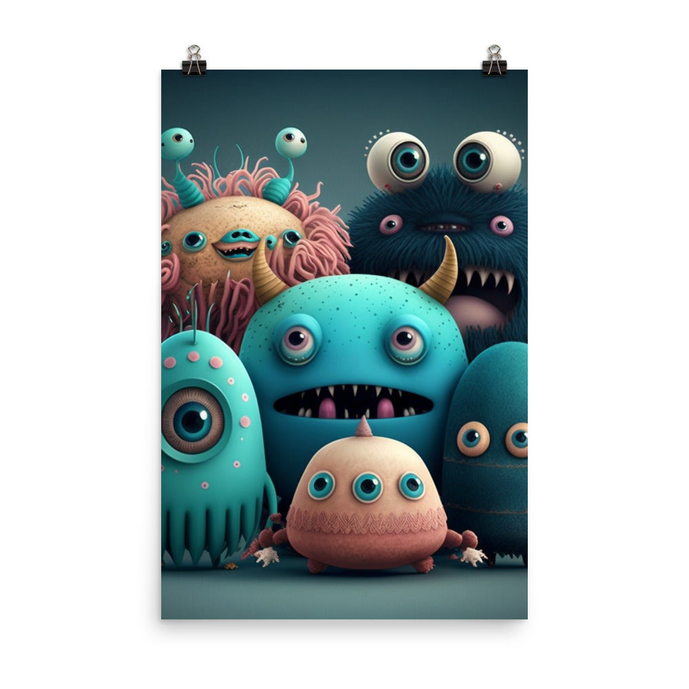 Enhanced Matte Paper Poster - Kids Room