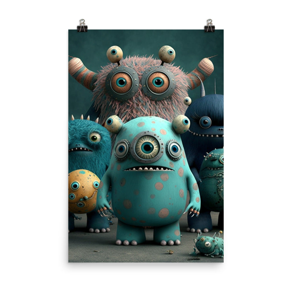 Enhanced Matte Paper Poster - Kids Room