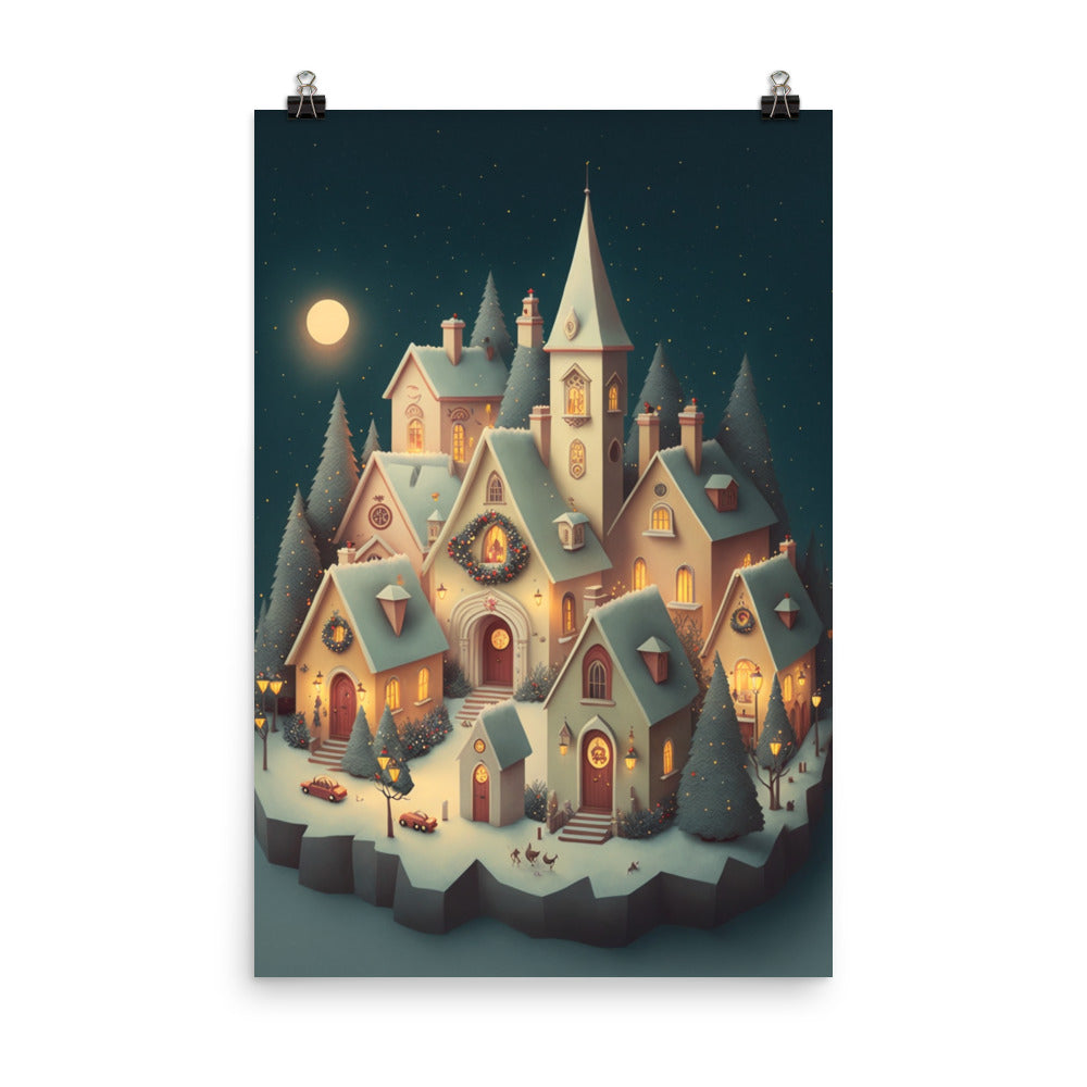 Enhanced Matte Paper Poster - Christmas