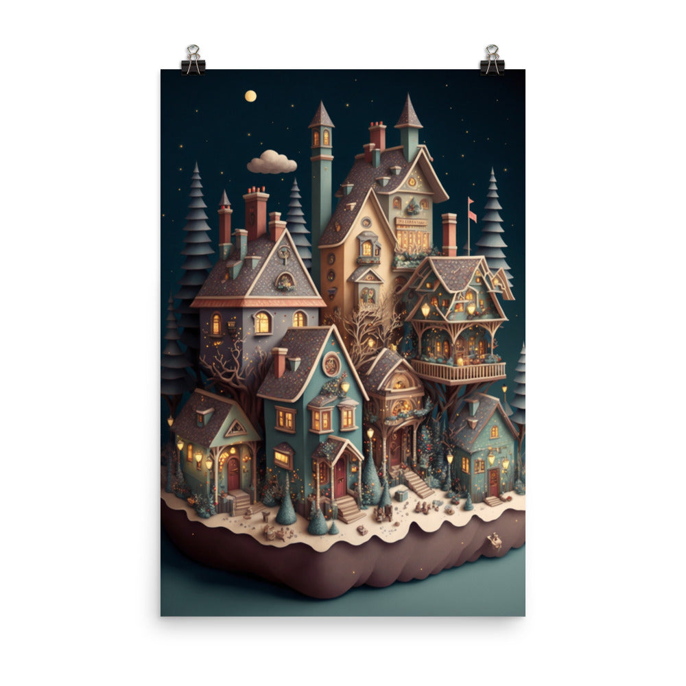 Enhanced Matte Paper Poster - Christmas