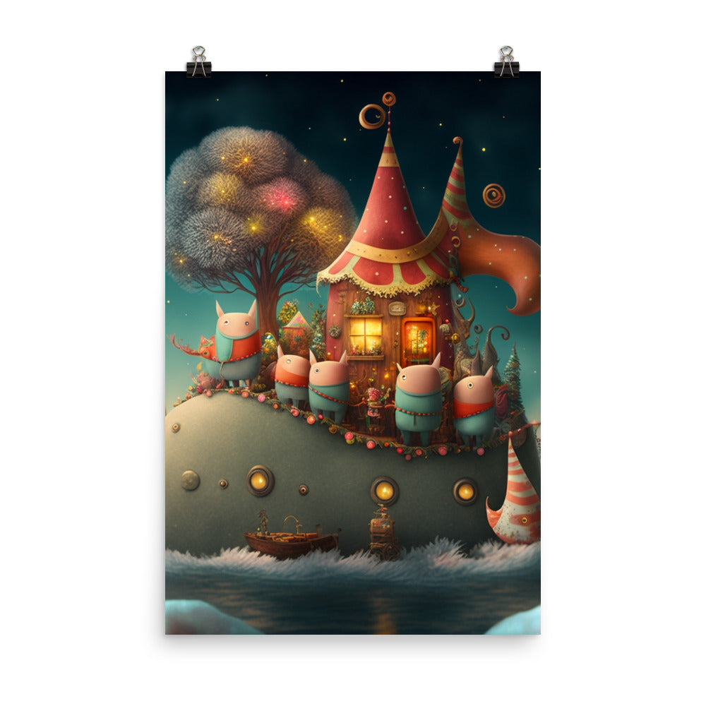 Enhanced Matte Paper Poster - Christmas