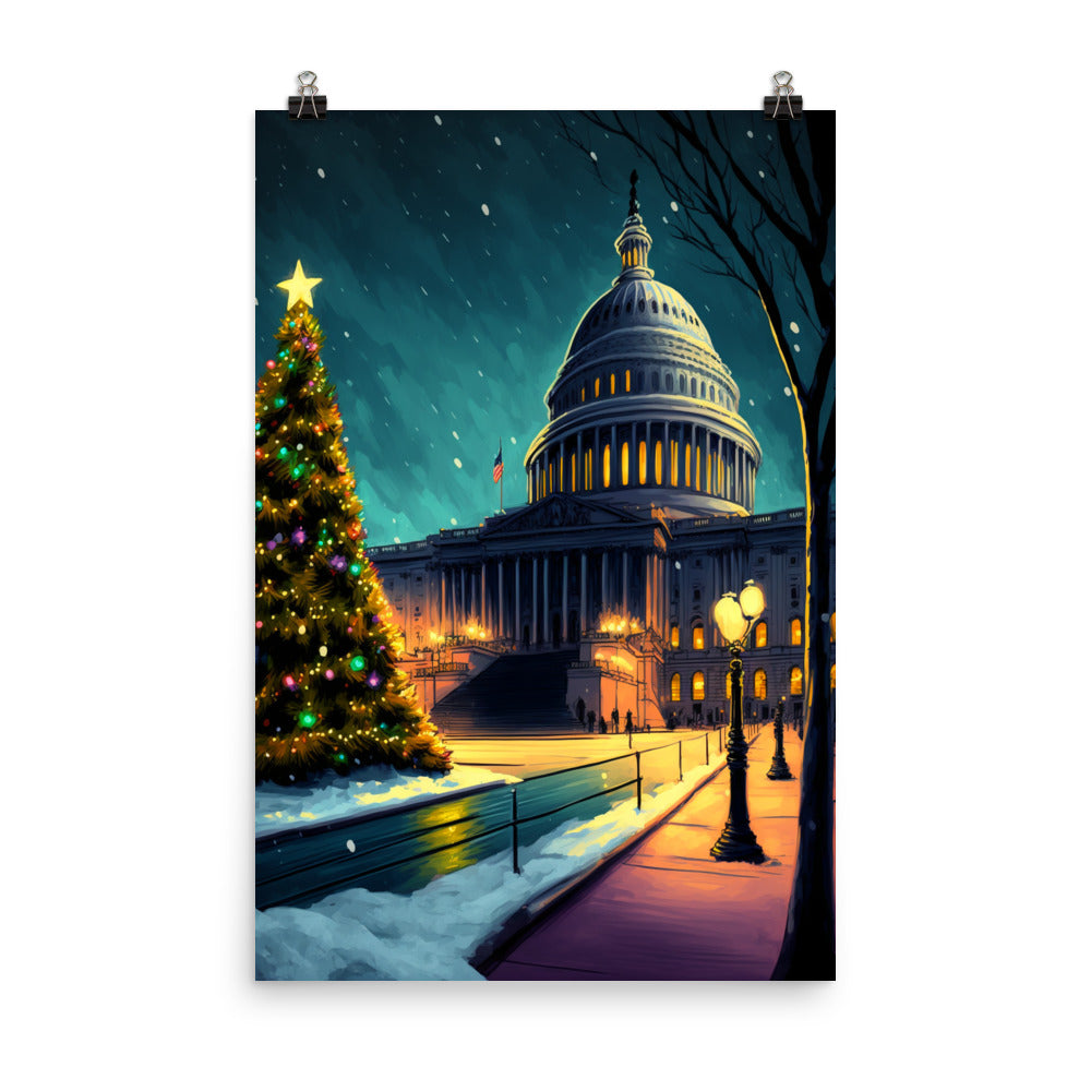 Enhanced Matte Paper Poster - Christmas