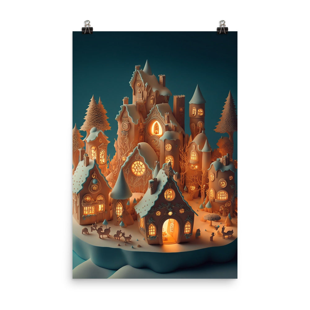 Enhanced Matte Paper Poster - Christmas