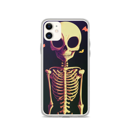iPhone Case - Halloween Cartoon Skeleton