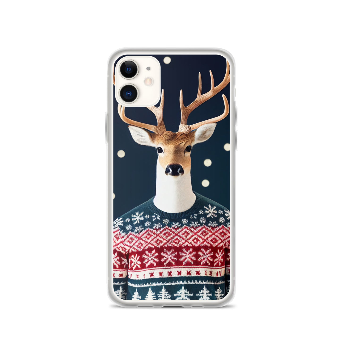 iPhone Case - Christmas Sweater Deer