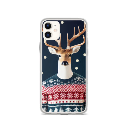 iPhone Case - Christmas Sweater Deer