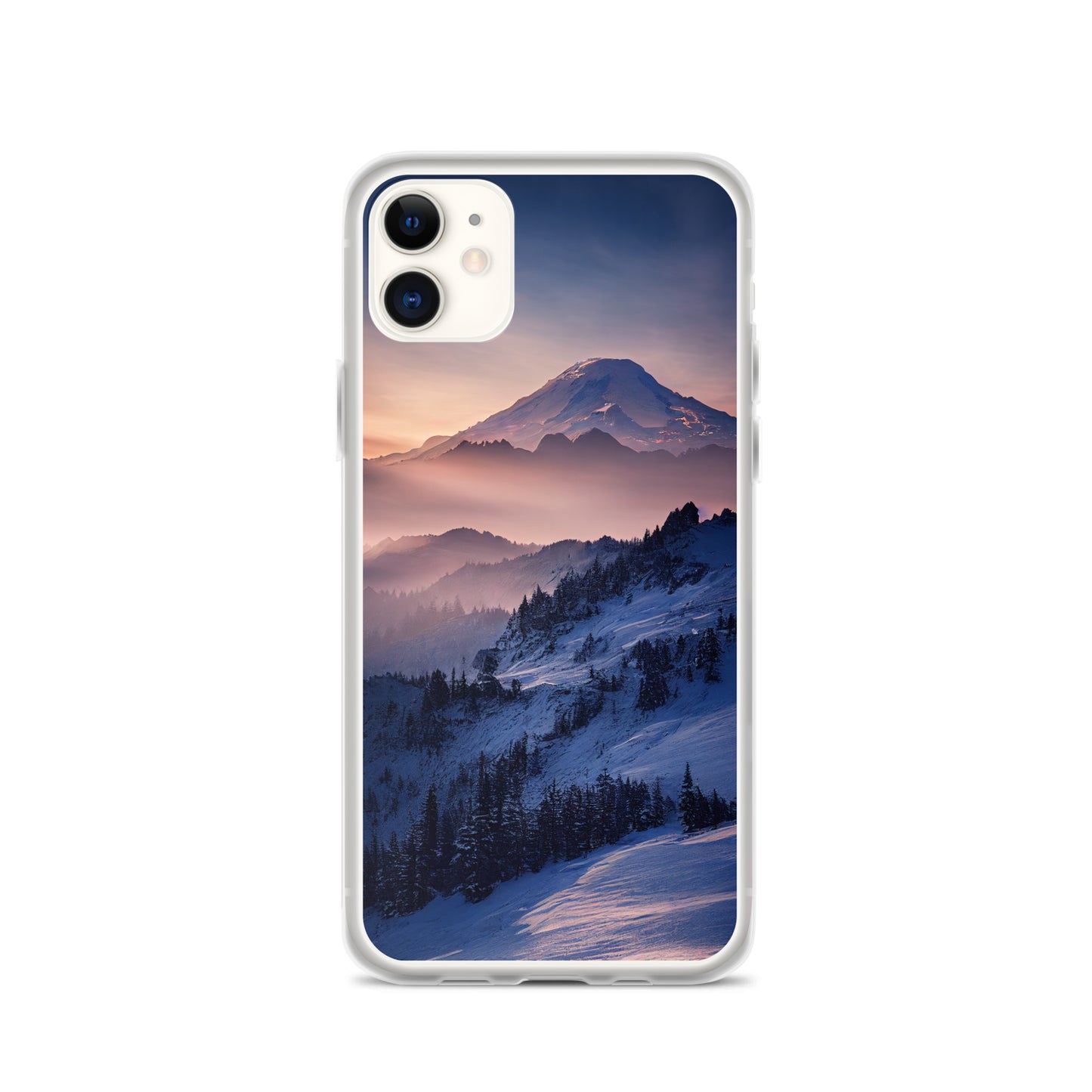 iPhone Case - Misty Rainier Morning