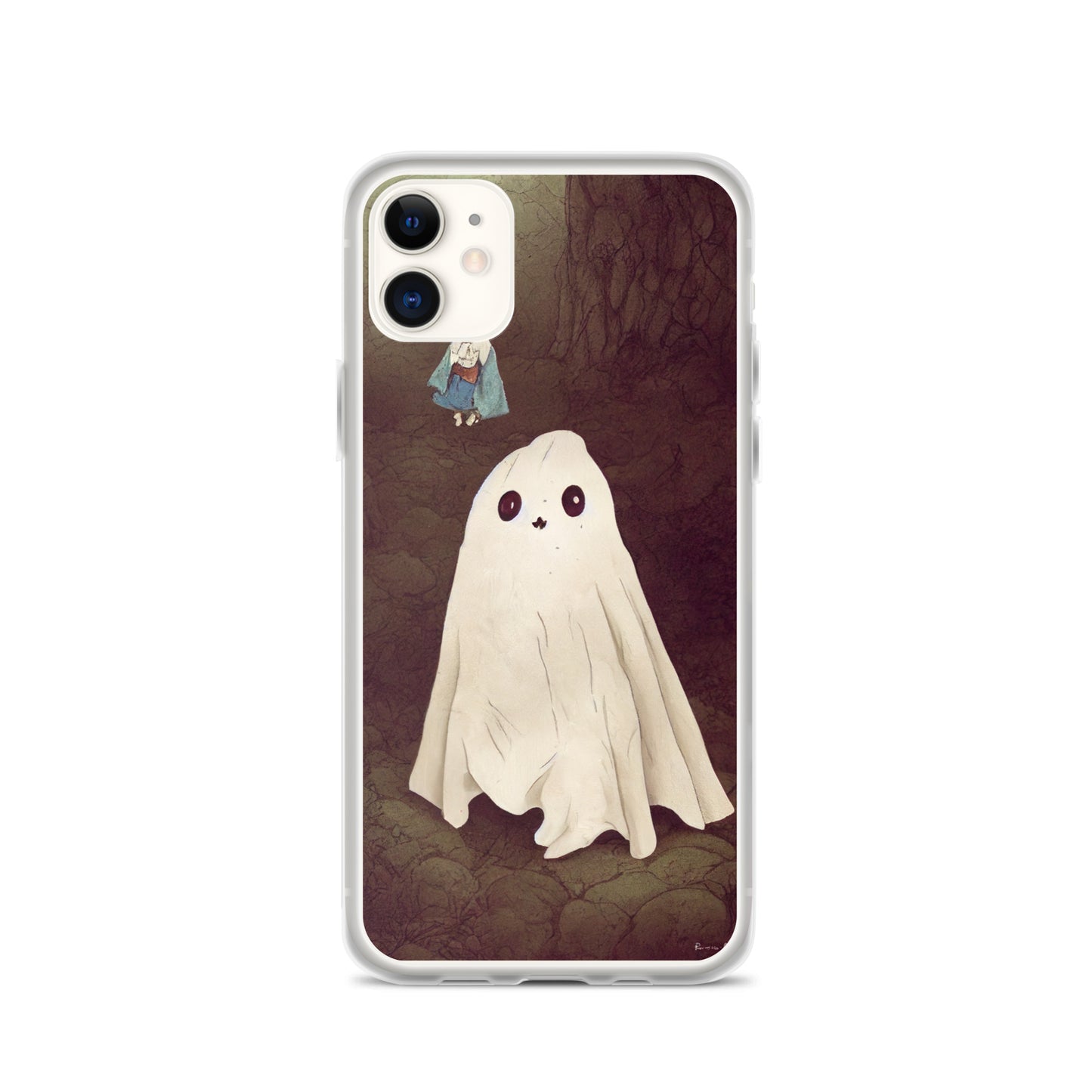 iPhone Case - Cute Ghosts in the Forest