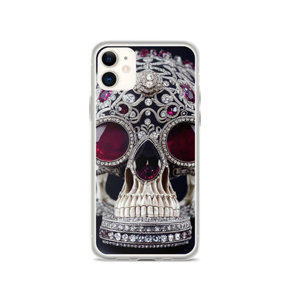 iPhone Case - Diamond and Ruby Skull