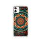iPhone Case - Orange and Turquoise Mandala