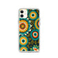 iPhone Case - Hints of Olive Floral Pattern