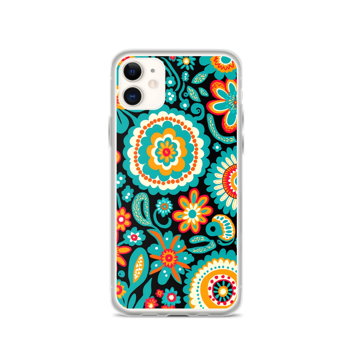 iPhone Case - Turquoise Floral
