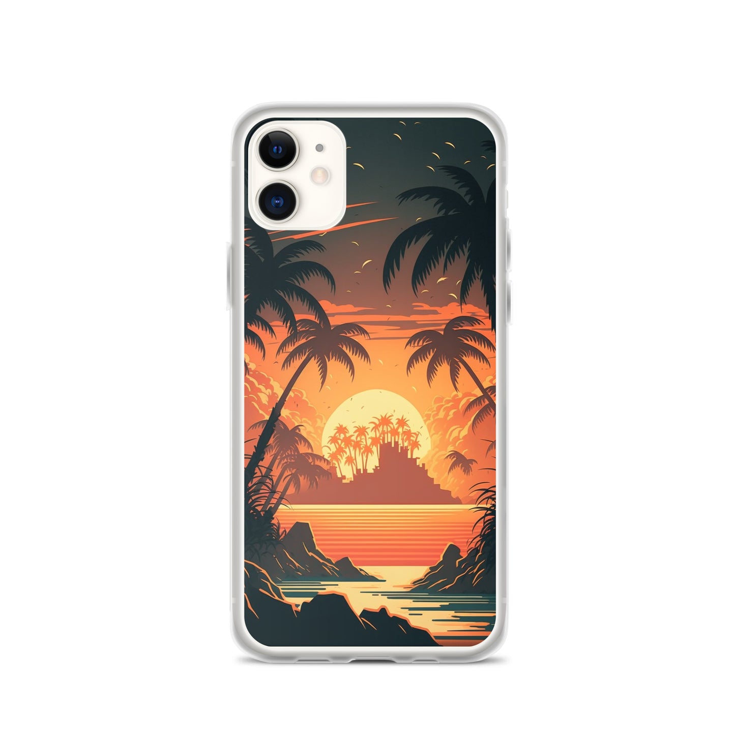 iPhone Case - Palm Island Sunset